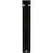 Ekena Millwork Maria Wrought Iron Bracket, (Single center brace), Antiqued Brass 1 1/2"W x 5 1/2"D x 8"H BKTM01X05X08SMAABS - alternate 5